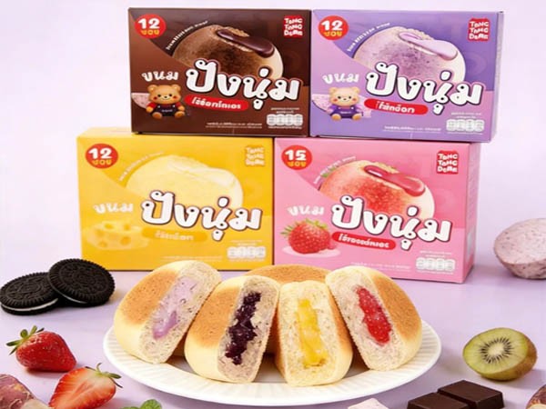 ขนม ปังนุ่ม (คละรส)